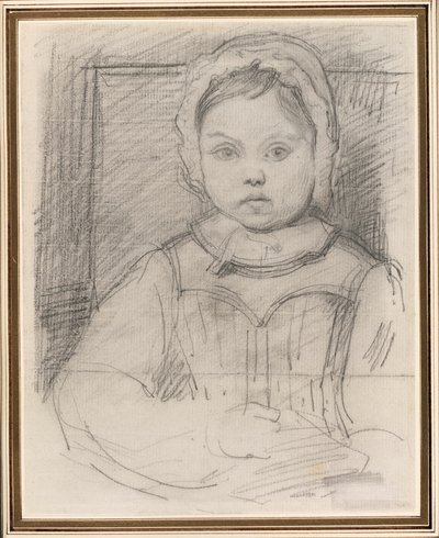 Retrato de Louis Robert, 3 años de Jean Baptiste Camille Corot