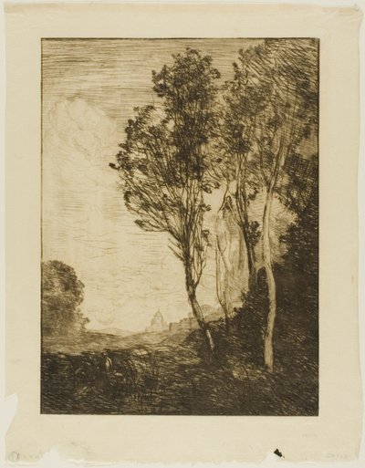 Recuerdo de Italia de Jean Baptiste Camille Corot