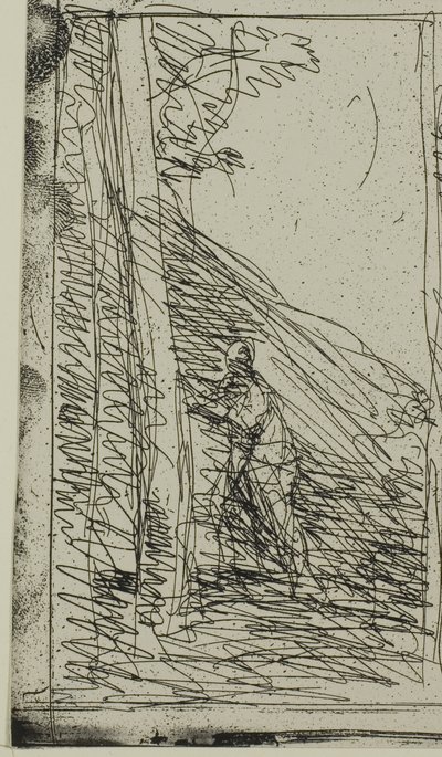 Garabato de Jean Baptiste Camille Corot