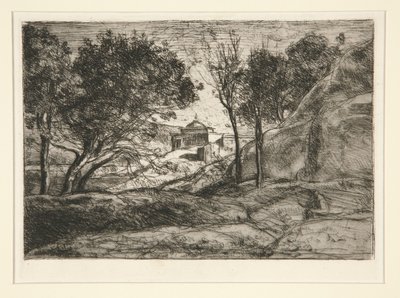Souvenir de Toscane (Memoria de la Toscana) de Jean Baptiste Camille Corot