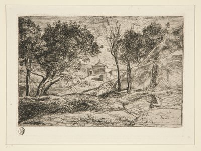 Souvenir de Toscane (Memoria de la Toscana) de Jean Baptiste Camille Corot
