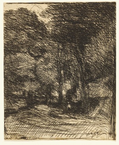 Recuerdo de Bas-Bréau de Jean Baptiste Camille Corot