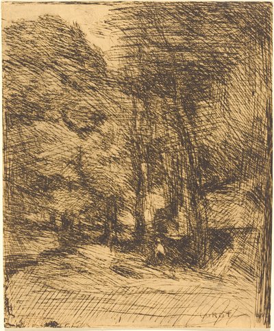 Recuerdo de Bas-Breau de Jean Baptiste Camille Corot