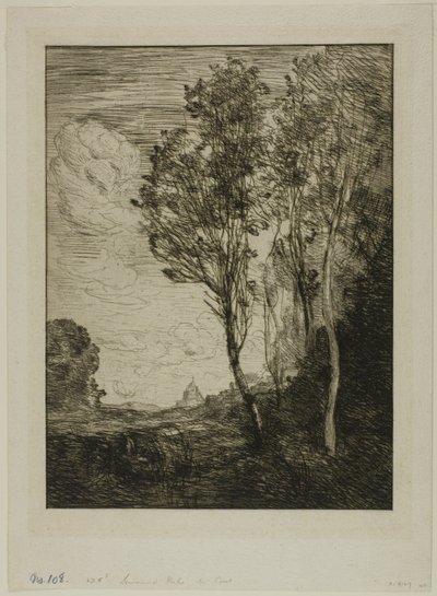 Recuerdo de Italia de Jean Baptiste Camille Corot