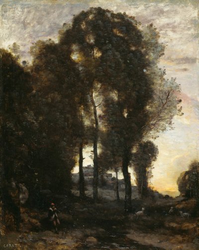 Recuerdo de Italia de Jean Baptiste Camille Corot