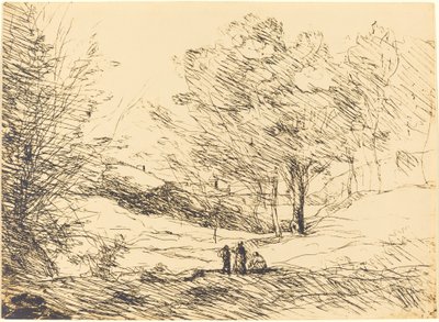 Recuerdo del Lago Mayor de Jean Baptiste Camille Corot