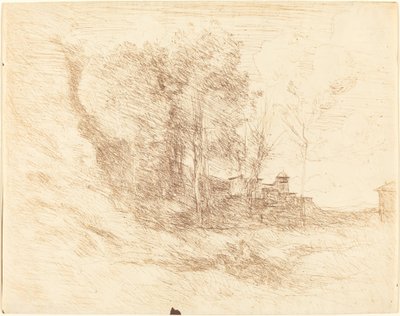 Recuerdo de Ostia de Jean Baptiste Camille Corot