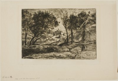 Recuerdo de Toscana de Jean Baptiste Camille Corot