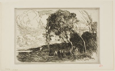 Recuerdo de las Fortificaciones de Douai de Jean Baptiste Camille Corot