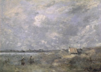Clima tormentoso, Pas de Calais de Jean Baptiste Camille Corot