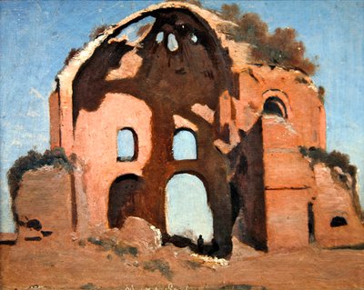 Templo de Minerva Médica, Roma de Jean Baptiste Camille Corot