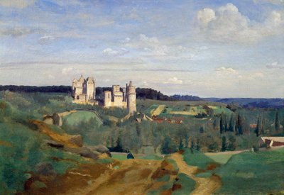 El Castillo de Pierrefonds de Jean Baptiste Camille Corot