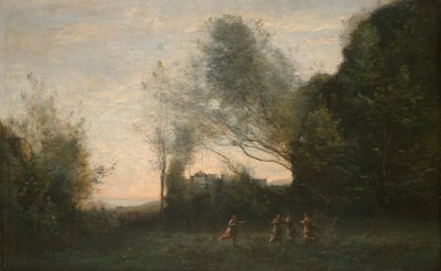 La danza de las ninfas de Jean Baptiste Camille Corot