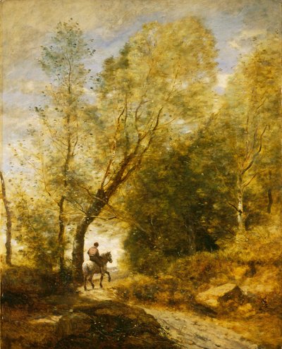 El Bosque de Coubron de Jean Baptiste Camille Corot