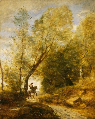 El bosque de Coubron, 1872 de Jean Baptiste Camille Corot