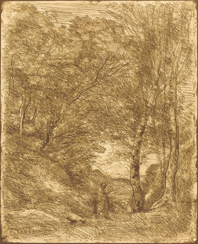 Los Jardines de Horacio de Jean Baptiste Camille Corot