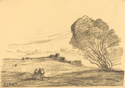 El Fuerte Aislado (Le Fort détaché) de Jean Baptiste Camille Corot