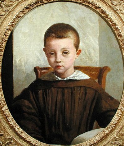 El hijo de M. Edouard Delalain, c.1845-50 de Jean Baptiste Camille Corot