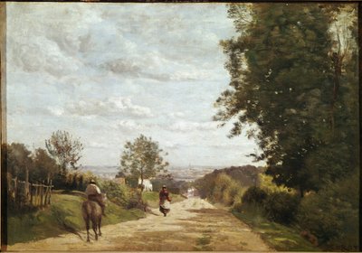 El camino a Sèvres de Jean Baptiste Camille Corot
