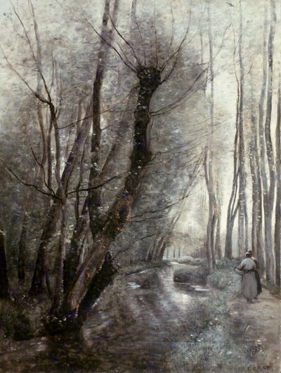El arroyo de Jean Baptiste Camille Corot