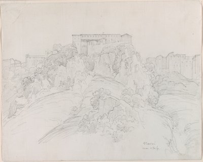 Vista de Narni de Jean Baptiste Camille Corot