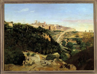 Volterra, el Municipio de Jean Baptiste Camille Corot