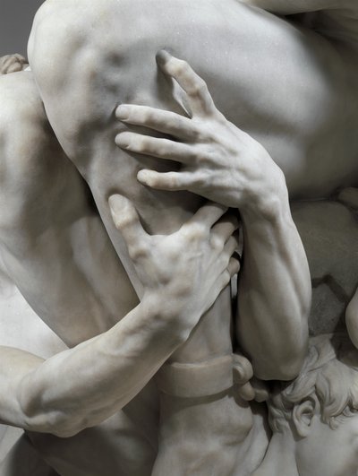 (detalle) Ugolino y sus hijos de Jean Baptiste Carpeaux