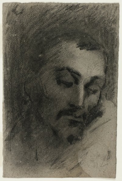 Cabeza de hombre de Jean Baptiste Carpeaux