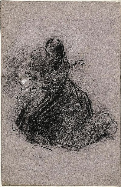 San Francisco (anverso); Dos figuras (reverso) de Jean Baptiste Carpeaux