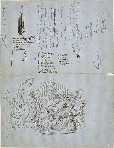 La predicación de San Juan Bautista de Jean Baptiste Carpeaux