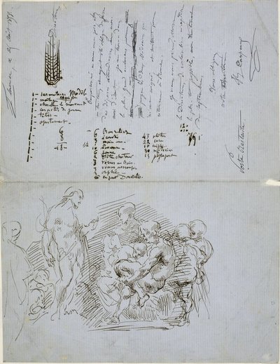 La predicación de San Juan Bautista de Jean Baptiste Carpeaux