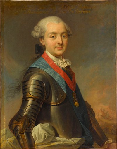 Louis Jean Marie de Bourbon, Duque de Penthièvre 1725-1793, ca 1760 de Jean Baptiste Charpentier