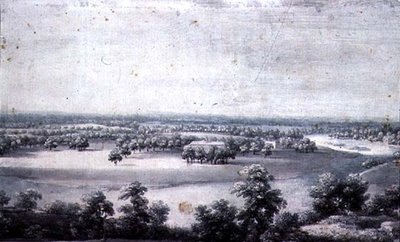 Una vista desde la casa de verano de Jean Baptiste Claude Chatelain