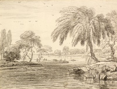 Paisaje de Jean Baptiste Claude Chatelain
