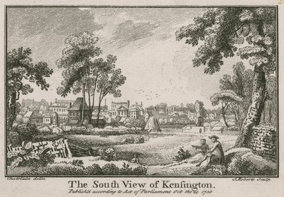 La vista sur de Kensington de Jean Baptiste Claude Chatelain