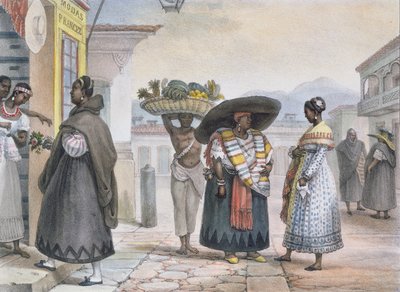 Negras libres ganándose la vida con su trabajo, de 