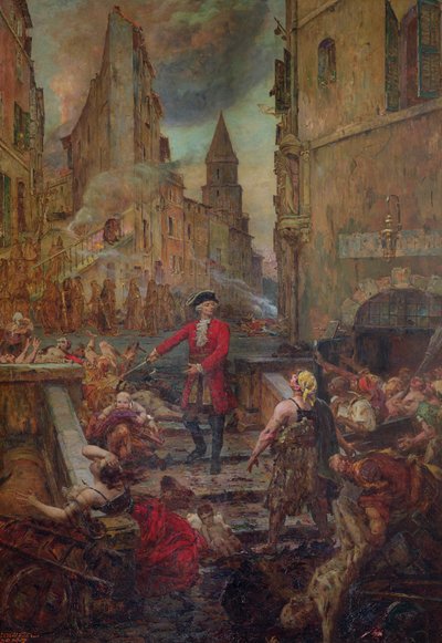 El caballero Roze en la Montée d
