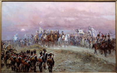 Noche de la Batalla de Jena 14/10/1806 de Jean Baptiste Edouard Detaille