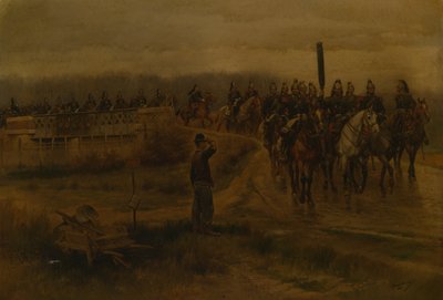 Mi antiguo regimiento de Jean Baptiste Edouard Detaille
