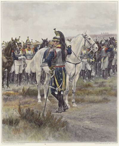 Caballería montada en 1807 de Jean Baptiste Edouard Detaille