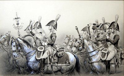 Guerras Napoleónicas, Banda de los 4º Dragones de Jean Baptiste Edouard Detaille