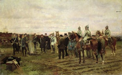 Los Rehenes: Recuerdo de la Campaña de 1870-71, 1878 de Jean Baptiste Edouard Detaille
