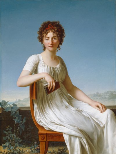 Retrato de Constance Pipelet de Jean Baptiste Francois Desoria