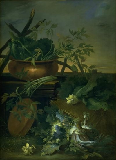 Naturaleza muerta. Verduras de Jean Baptiste Gaijot Dubuisson
