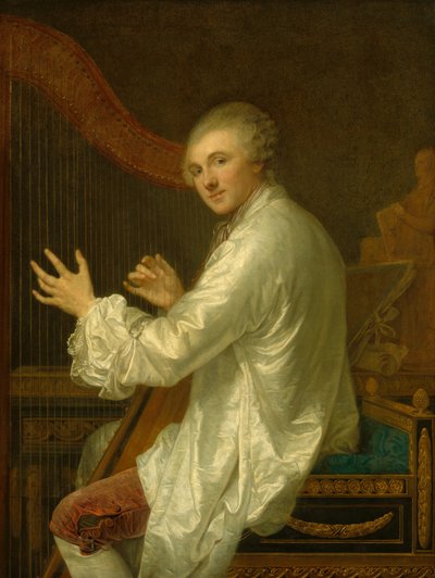 Ange Laurent de La Live de Jully, probablemente 1759 de Jean Baptiste Greuze