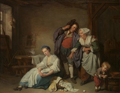 Huevos rotos, 1756 de Jean Baptiste Greuze