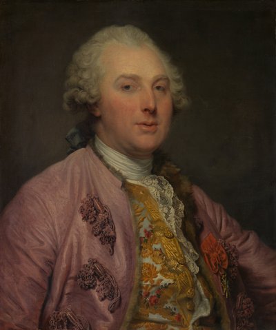 Charles Claude de Flahaut 1730-1809, Conde de Angiviller, 1763 de Jean Baptiste Greuze