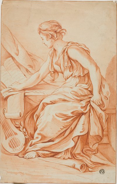 Eulerpe o Clio de Jean Baptiste Greuze