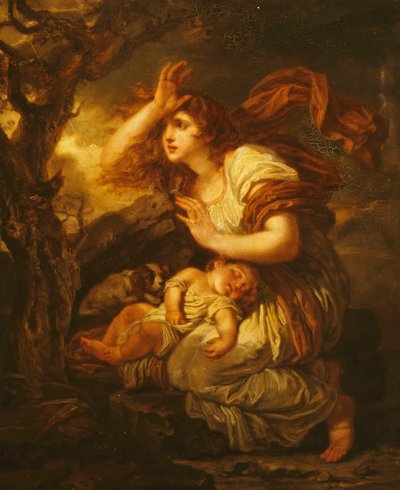 Miedo a la tormenta de Jean Baptiste Greuze