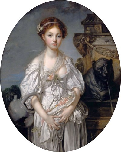 En francés:  La cruche cassée El cántaro roto de Jean Baptiste Greuze